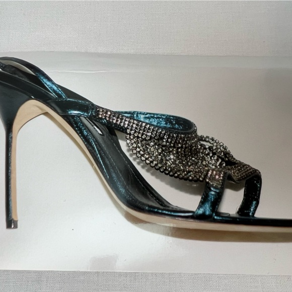 Manolo Blahnik Fringestrom Sandals